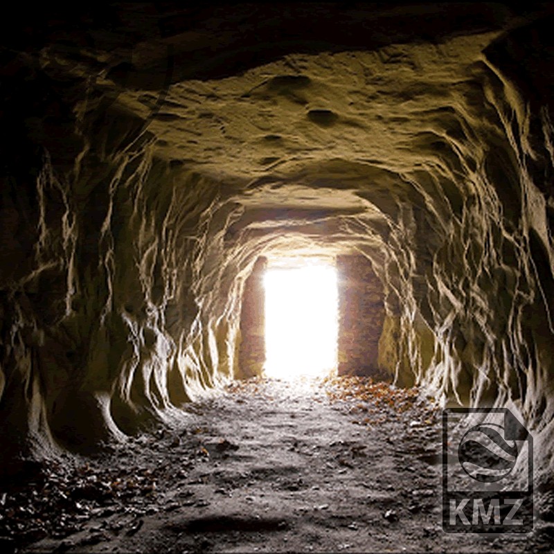 Tunnel in the mountain