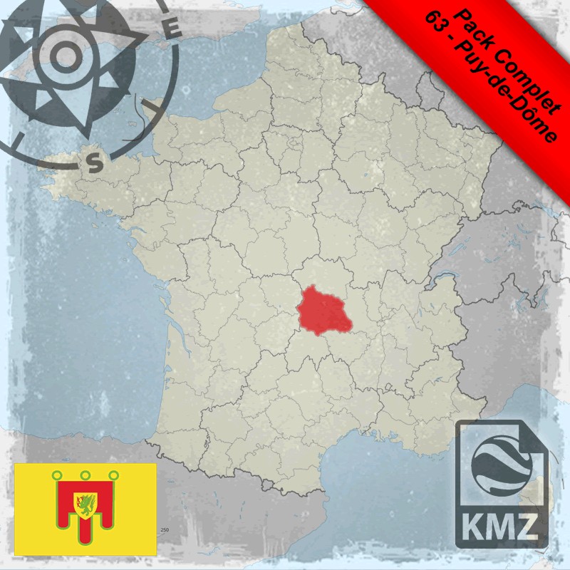 63 - Puy-de-Dôme - Pack Complet